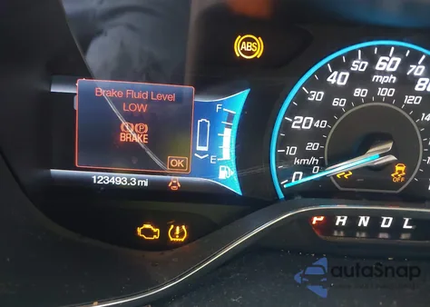 2013 Ford C-Max Hybrid Sel из США, поврежденный, VIN 1FADP5BU5DL526810